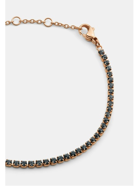 Daniel Wellington Розово-златна стоманена гривна Daniel Wellington Tennis DW00401109