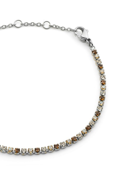 Daniel Wellington Сребърна стоманена гривна Daniel Wellington Tennis DW00401114