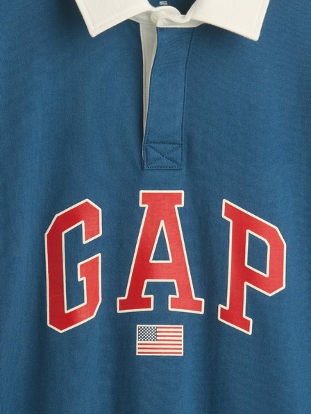 GAP Детска поло тениска Americana GAP