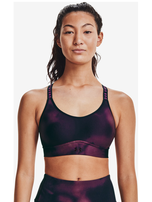 Under Armour Дамски сутиен Under Armour Infinity Mid Printed Bra