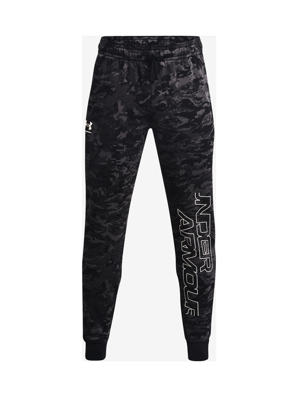 Under Armour Мъжки спортни панталони Under Armour RIVAL FLC CAMO SCRIPT JGR