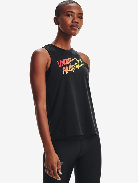 Under Armour Дамски потник Under Armour Live 80s Graphic Muscle Tank