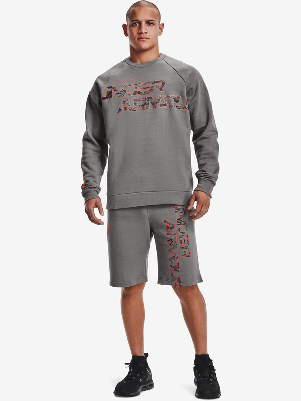 Under Armour Мъжки суитшърт Under Armour UA RIVAL FLC CAMO SCRIPT CRW