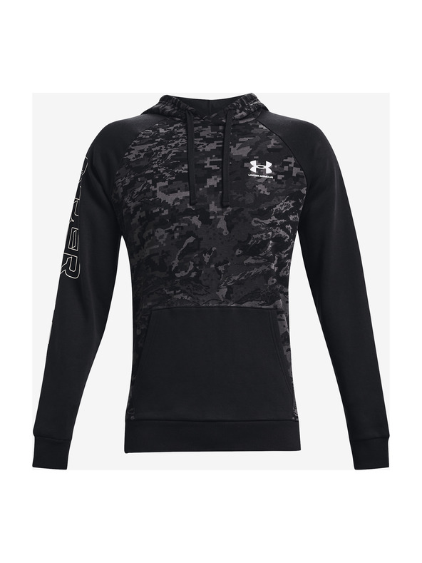 Under Armour Мъжки суитшърт Under Armour RIVAL FLC CAMO SCRIPT HD
