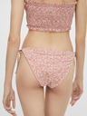 Pieces Розово флорално долнище на бански Pieces Gaya