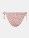 Pieces Розово флорално долнище на бански Pieces Gaya