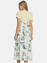 Roxy Бяла флорална миди рокля Roxy