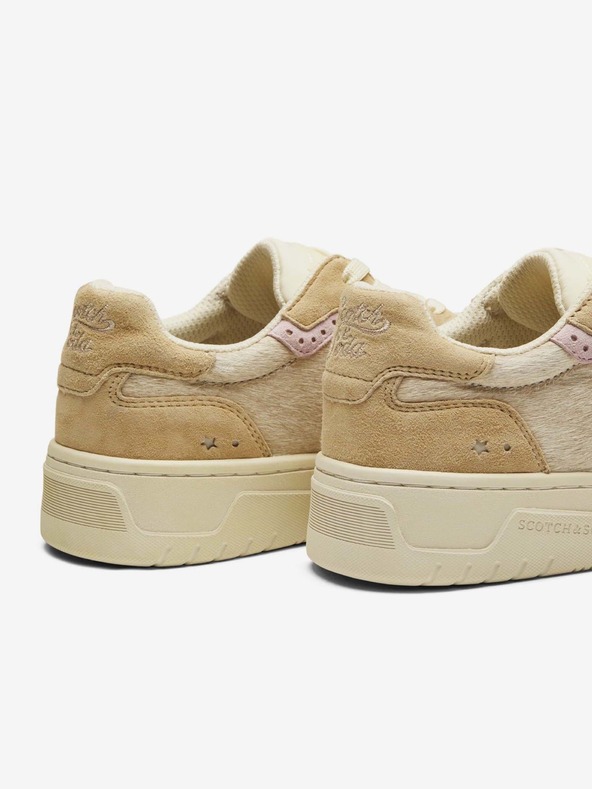 Scotch & Soda Бежови дамски маратонки Scotch & Soda