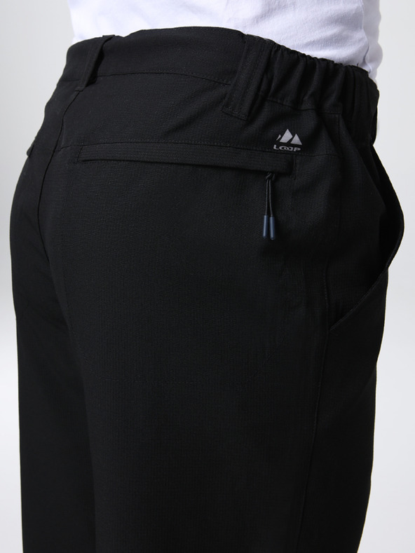 Loap Черен мъжки спортен три четвърти панталон LOAP Uzis