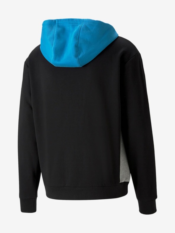 Puma Черен мъжки суитшърт с качулка Puma Playbook