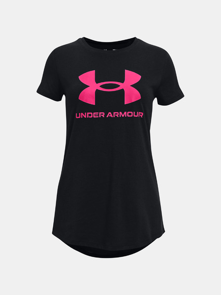 Under Armour Момичешка тениска Under Armour UA SPORTSTYLE LOGO SS
