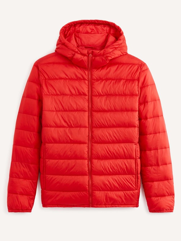 Celio Червено мъжко олекотено ватирано яке Celio Vububble