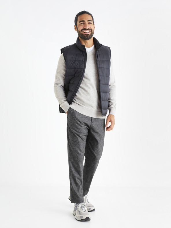 Celio Светлосив мъжки пуловер Celio Befirstv