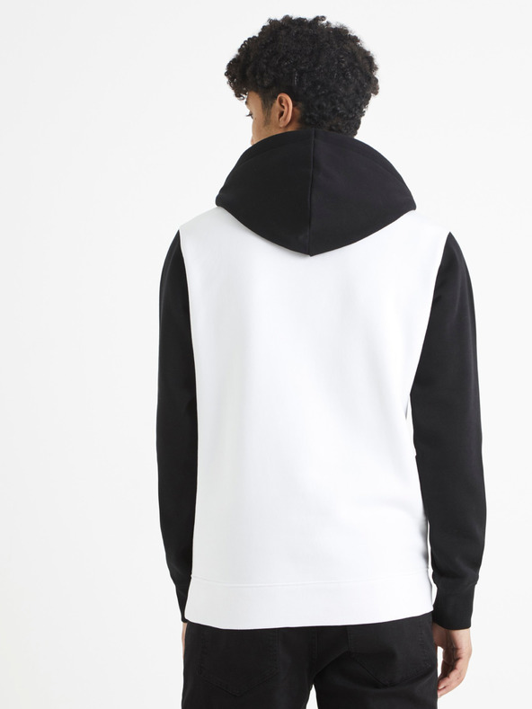 Celio Черно-бял мъжки суитшърт Celio Batman