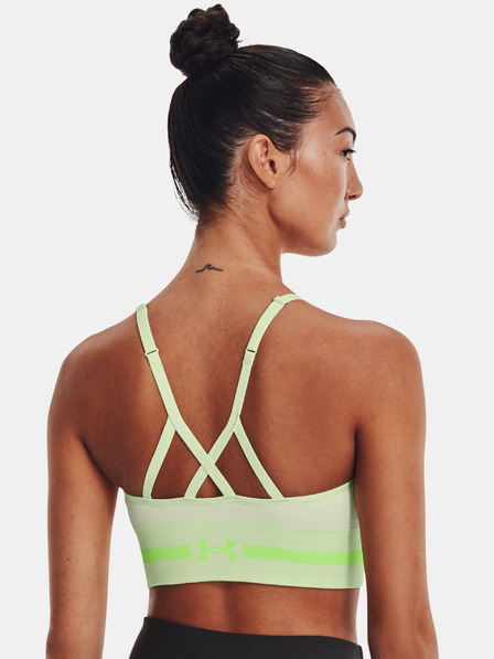 Under Armour Дамски сутиен Under Armour UA Seamless Low Long Htr Bra