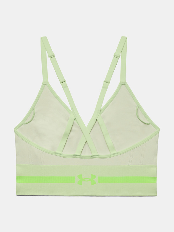 Under Armour Дамски сутиен Under Armour UA Seamless Low Long Htr Bra