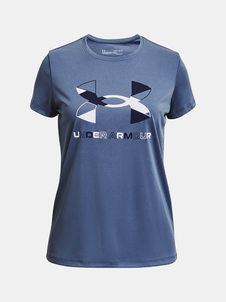 Under Armour Момичешка тениска Under Armour Tech Graphic Big Logo SS