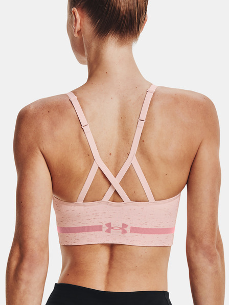 Under Armour Дамски сутиен Under Armour UA Seamless Low Long Htr Bra