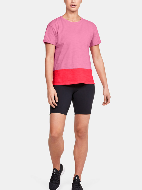 Under Armour Дамска тениска Under Armour Charged Cotton SS