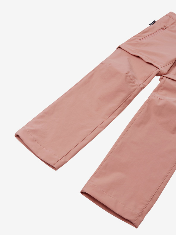 Reima Светлорозов панталон за момичета с подвижни крачоли Reima Virrat