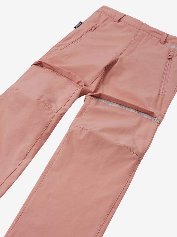 Reima Светлорозов панталон за момичета с подвижни крачоли Reima Virrat