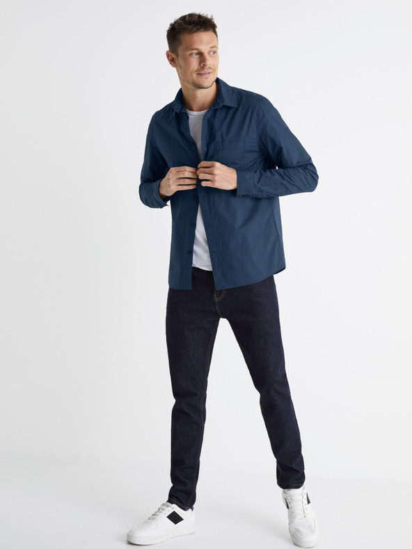 Celio Обикновена риза Bapeachy2 Celio