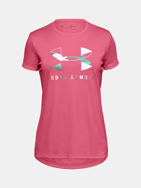Under Armour Момичешка тениска Under Armour Tech Graphic Big Logo Ss T-Shirt