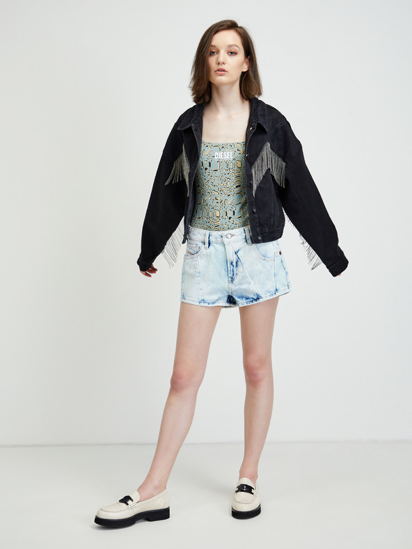 Diesel Diesel Joys светлосини дамски къси панталони от деним