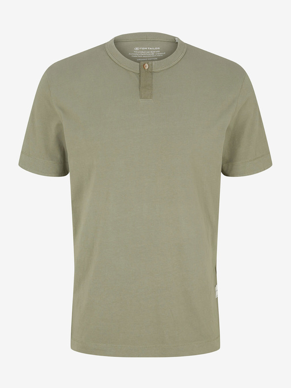 Tom Tailor Мъжка основна риза в цвят каки Tom Tailor