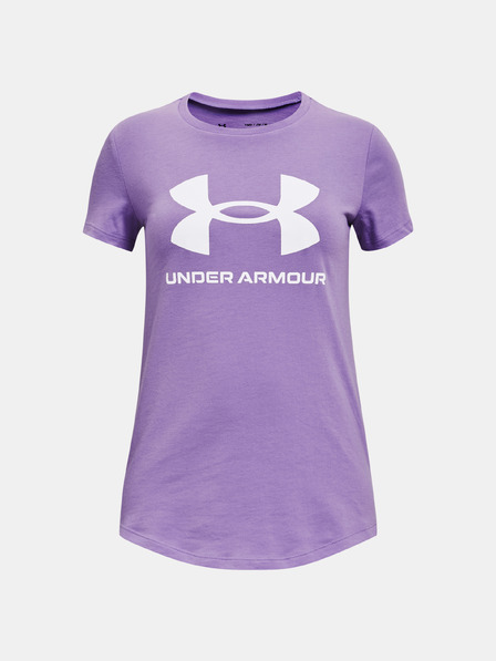 Under Armour Момичешка тениска Under Armour UA SPORTSTYLE LOGO SS