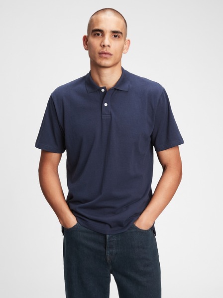 GAP Поло тениска от органичен памук GAP