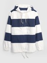 GAP Лека раирана якета с качулка GAP