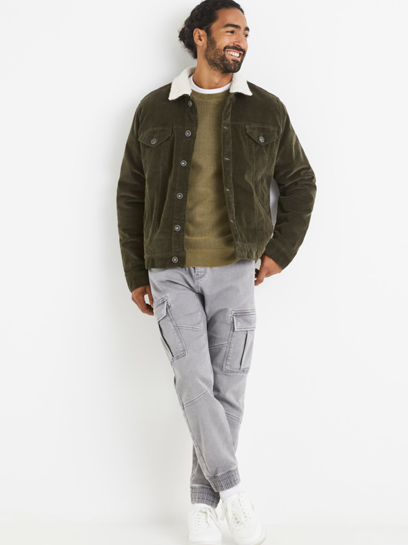 Celio Светлосиви мъжки панталони Celio