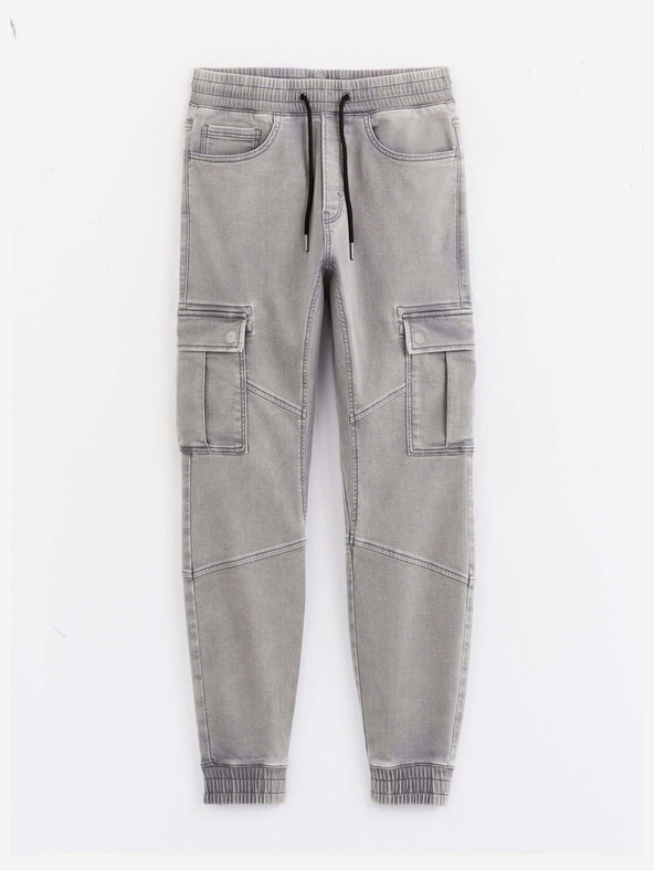 Celio Светлосиви мъжки панталони Celio