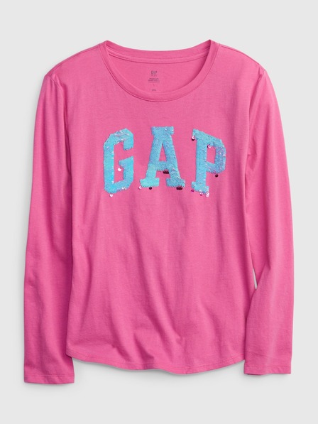 GAP Детска органична тениска с лого Gap GAP