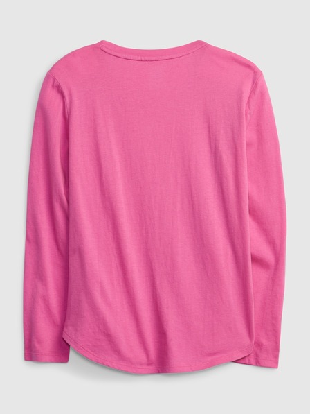 GAP Детска органична тениска с лого Gap GAP