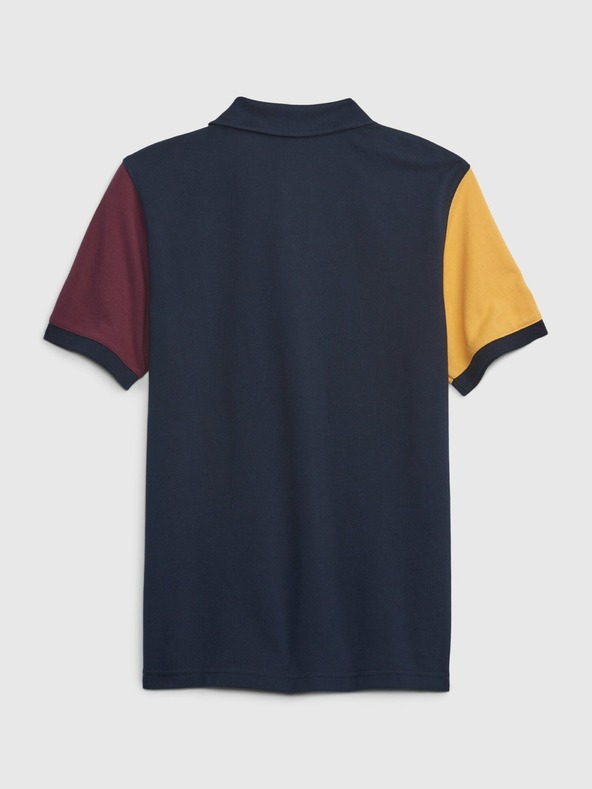 GAP Детска поло тениска с логото на GAP