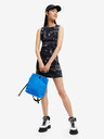 Desigual Черна дамска шарена рокля Desigual Lea