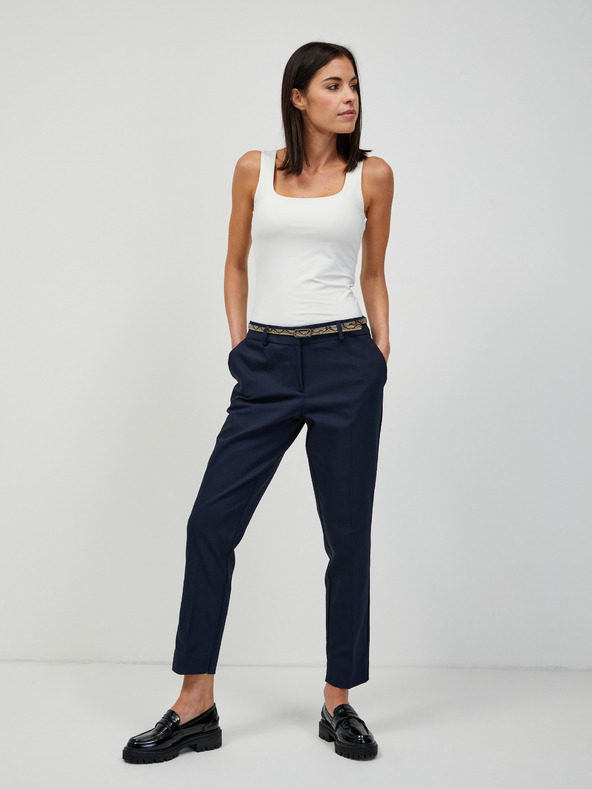 Orsay Тъмносин чино панталон ORSAY