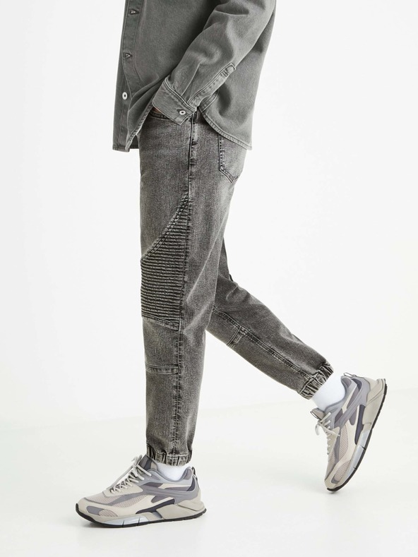 Celio Сив мъжки дънков панталон Celio