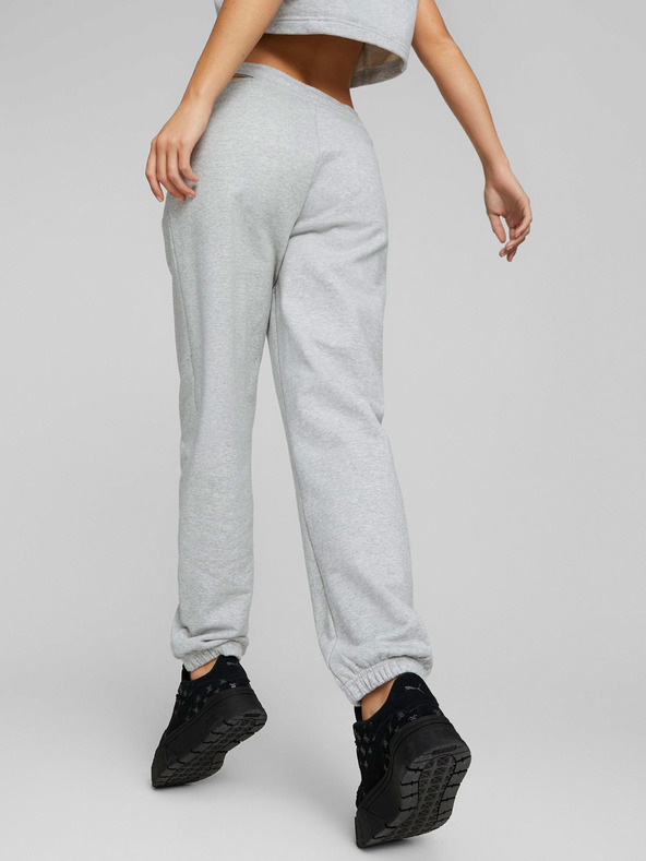 Puma Светлосив дамски терен спортен панталон с цепки на Puma