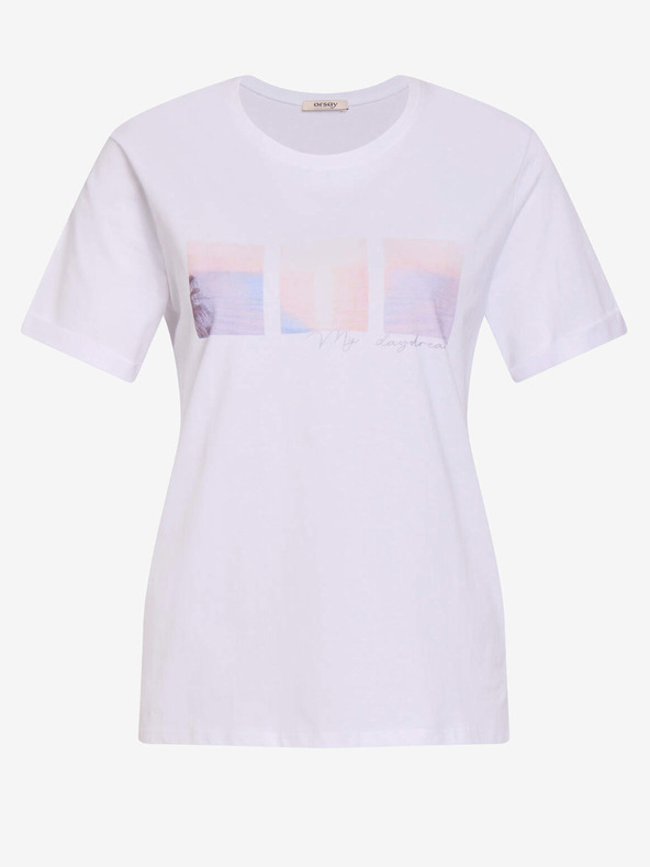 Orsay Бяла тениска ORSAY