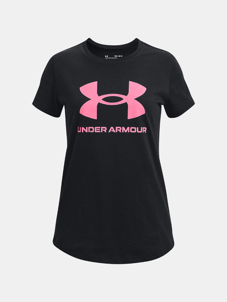 Under Armour Момичешка тениска Under Armour UA SPORTSTYLE LOGO SS
