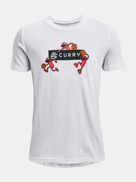 Under Armour Детско тъждество Under Armour Curry ELMO DRIBBLE SS Tee