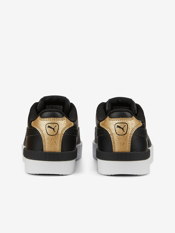 Puma Черни дамски кожени маратонки Puma Jada Distressed