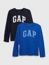 GAP Детски тениски с лого, 2 бр. GAP