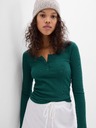 GAP Тениска jersey с дълъг ръкав GAP