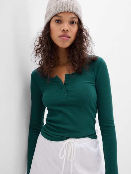 GAP Тениска jersey с дълъг ръкав GAP