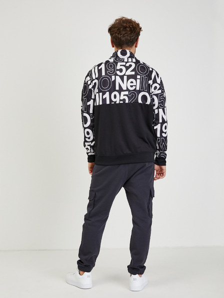 O'Neill Черен мъжки шарен суитчър O'Neill Rutile