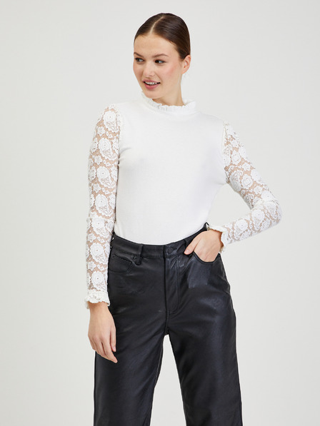 Orsay Бял дамски пуловер ORSAY